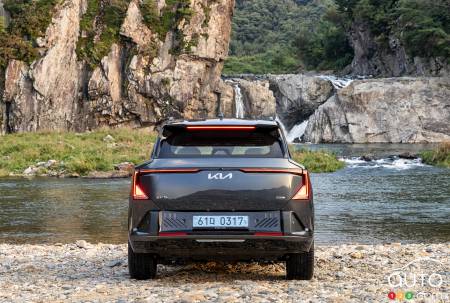 Kia EV5 2026, arrière