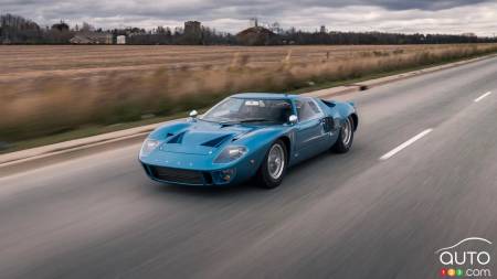 Design extérieur de la Ford GT40 Mk I 1966