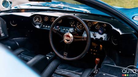 Interior of the 1966 Ford GT40 Mk I