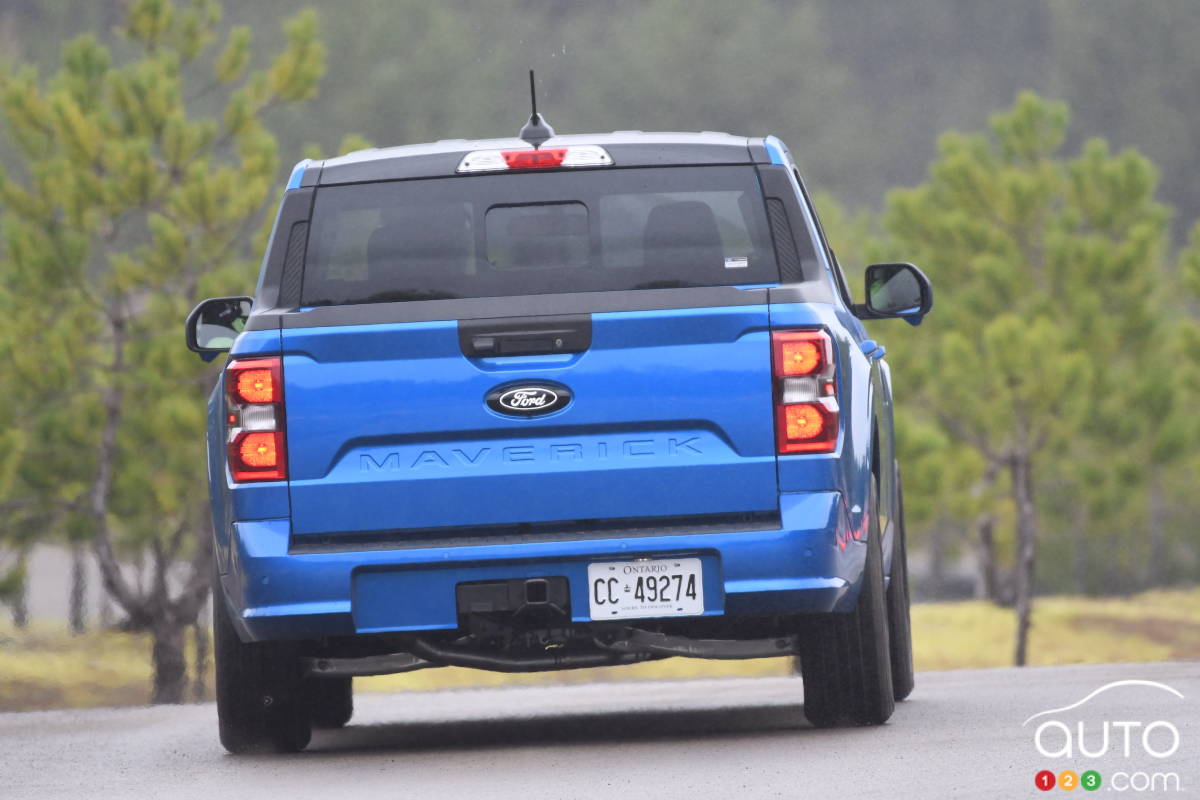 Ford Maverick 2025, arrière