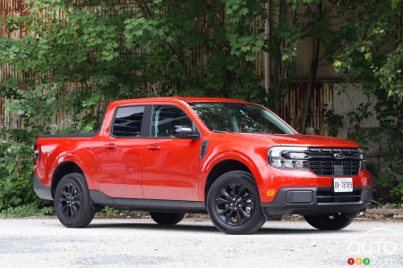 Design extérieur du Ford Maverick Hybrid Lariat 2023