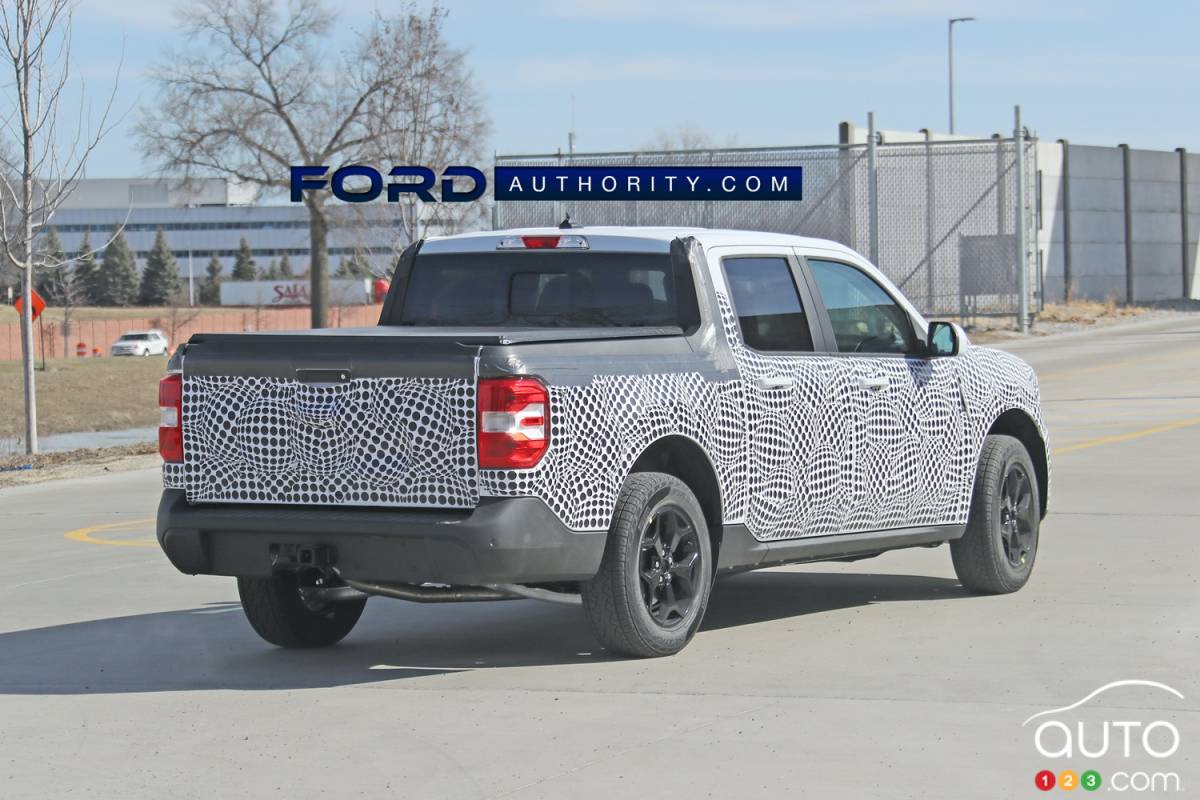 Ford Maverick, trois quarts arrière