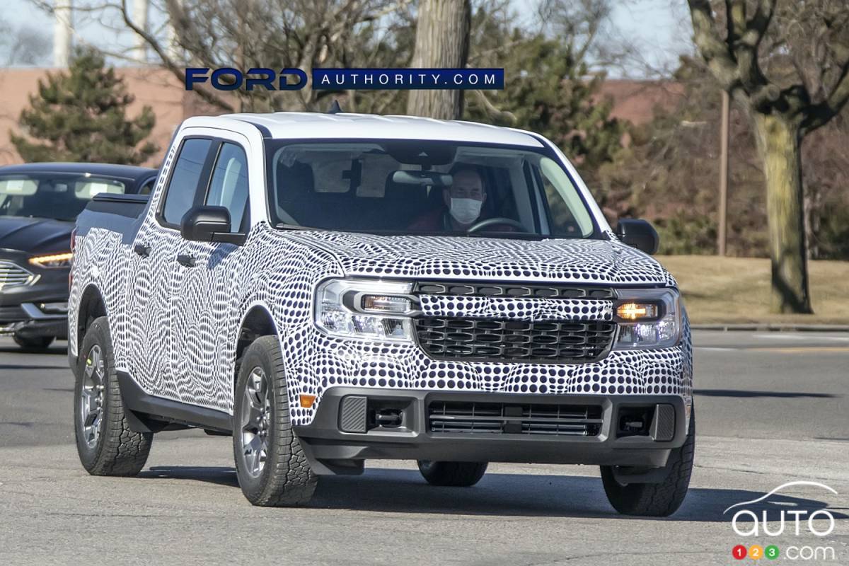 Ford Maverick, trois quarts avant