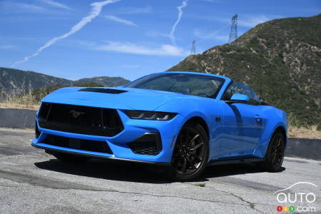 2024 Ford Mustang, three-quarters front