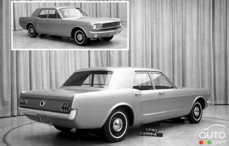 Un concept Mustang a quattro porte prodotto dalla Ford negli anni '60