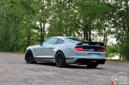 Ford Mustang Mach 1 2021, trois quarts arrière