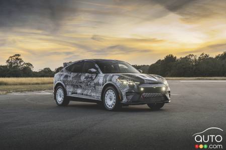 Unveiling of the new Ford Mustang Mach-E Rally