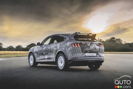 Rally de Ford Mustang Mach-E en Goodwood