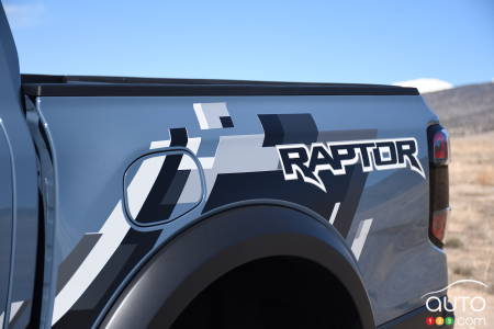 2024 Ford Ranger Raptor, Raptor badging