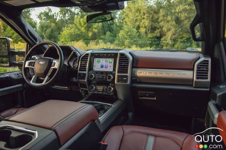 Ford Super Duty, intérieur