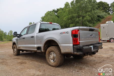 Grey 2023 Ford Super Duty