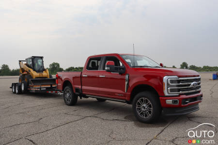 Red 2023 Ford Super Duty