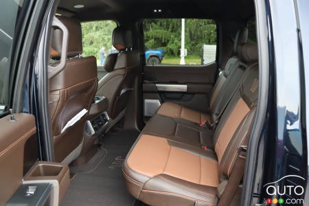 Seating of 2023 Ford Super Duty