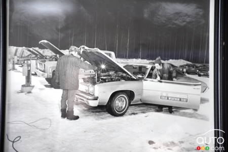 GM's winter test centre in Kapuskasing, back in the day