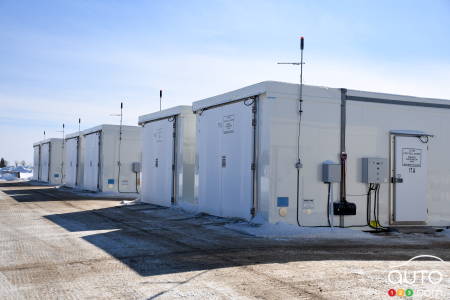 Cold cells at the Kapuskasing test centre