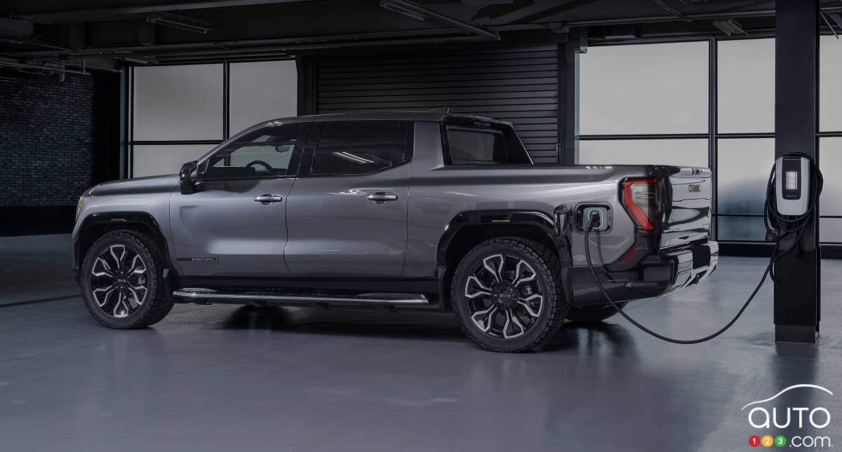 GMC Sierra EV Denali 2024-2025 profil