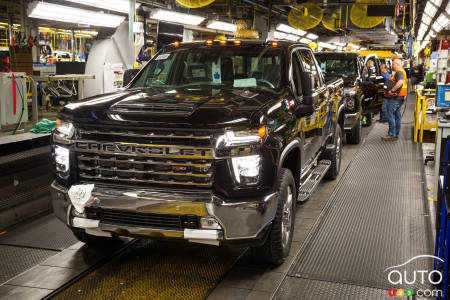 Usine GM à Flint, au Michigan