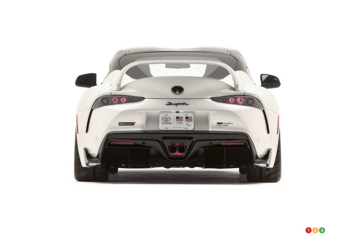 Toyota Supra Sport Top 2021, arrière