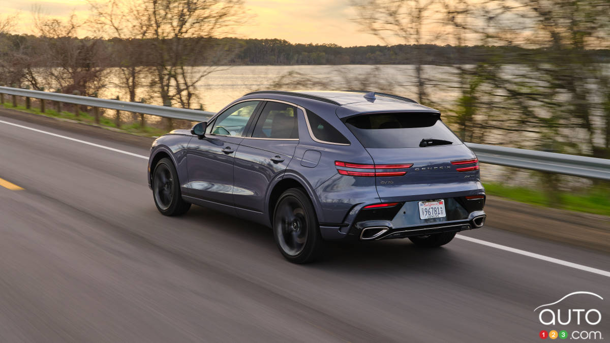 Le Genesis GV70 2026, sur la route