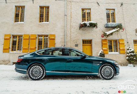 2023 Genesis G80 electrificado - Perfil