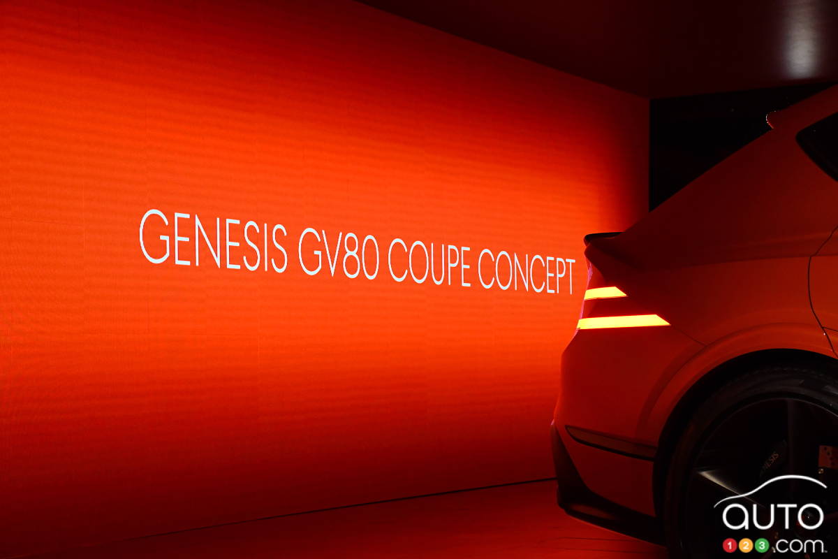 Genesis GV80 Coupe concept - Feu