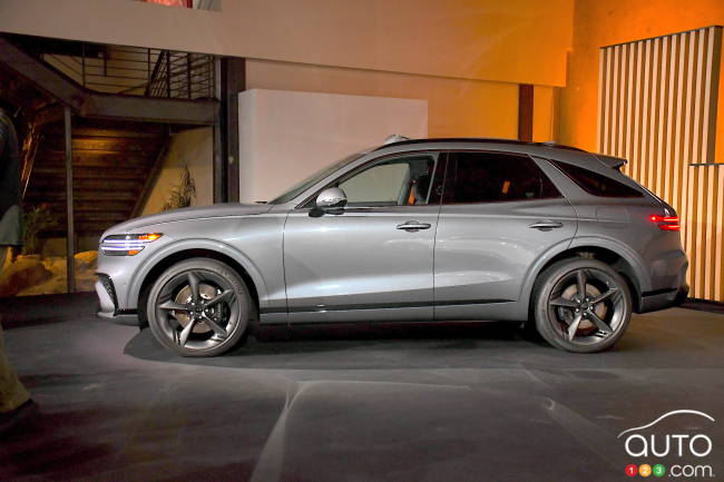 2026 Genesis GV70, in profile