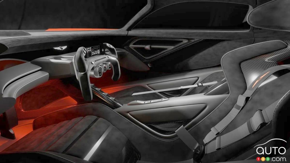 Genesis X Gran Racer Vision Gran Turismo Concept, intérieur