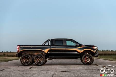 Hennessey's Goliath 6X6, profile