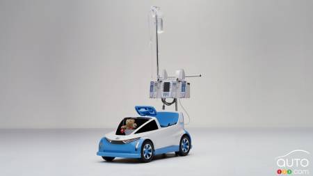 Honda fabriques des voitures électriques pour enfants hospitalisés
