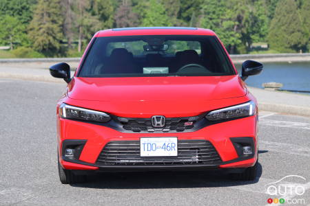 2023 Honda Civic Si red