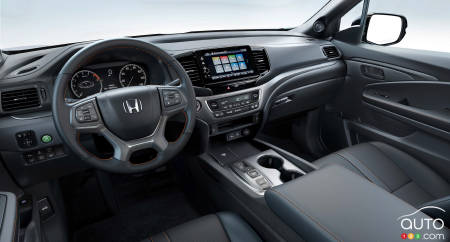 Interior of 2024 Honda Ridgeline