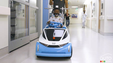 The Shogo electric minicar created by Honda for use in hospitals