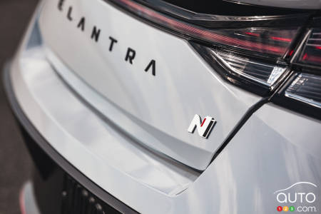 2024 Hyundai Elantra N, N logo