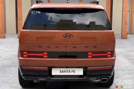 2024 Hyundai Santa Fe, rear