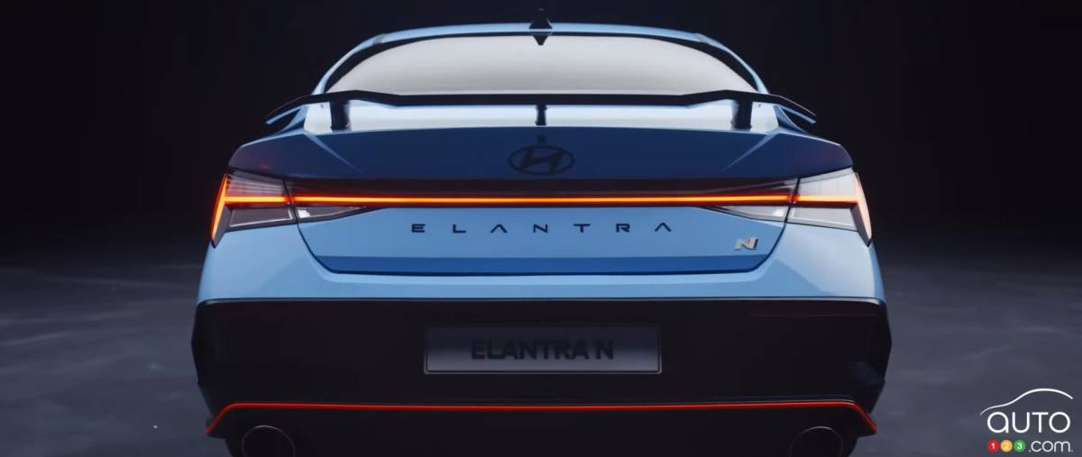 Hyundai Elantra N 2024 - Arrière