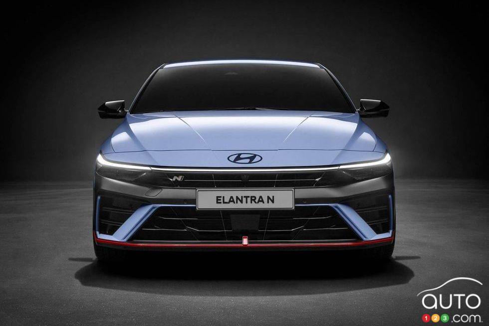 Hyundai Elantra N 2024 - Avant