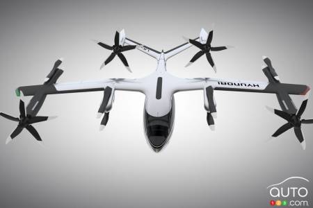Hyundai flying vehicle prototype for Uber