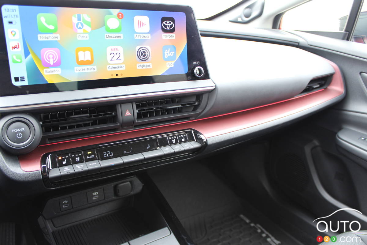 Toyota Prius Prime 2023 - Écran tactile