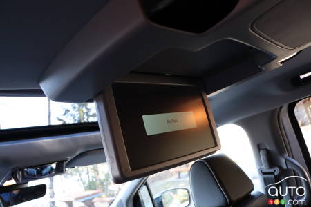 Honda Odyssey, entertainment screen