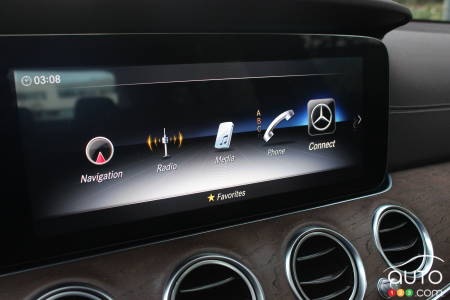 2020 Mercedes-Benz E 450, multimedia system