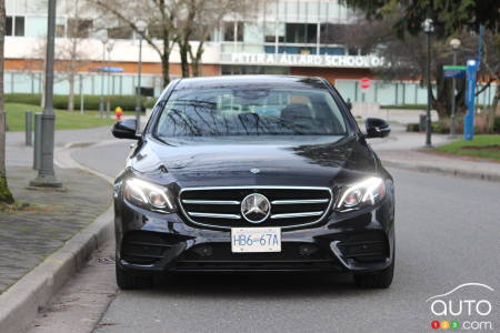 2020 Mercedes-Benz E 450, front