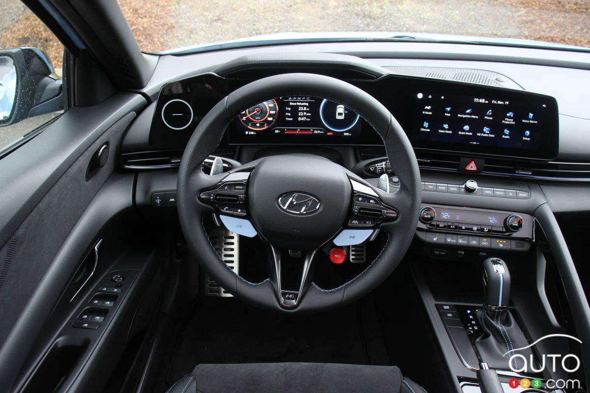 Hyundai Elantra N, intérieur
