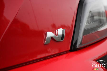 2022 Hyundai Kona N, N badging