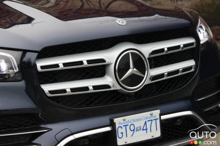 2020 Mercedes-Benz GLS 450, front grille