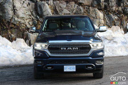 2022 Ram 1500 Limited 10th Anniversary edition, front