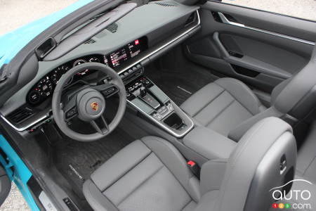 Porsche 911 Carrera S 2020, intérieur