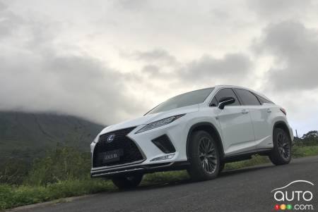 Le Lexus RX, toute propre