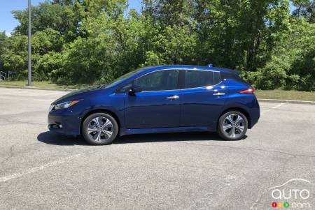 Nissan LEAF Plus 2020, profil