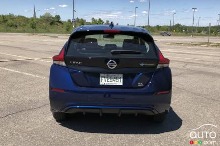 2020 Nissan LEAF Plus, rear