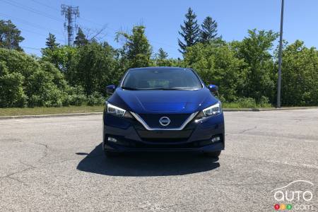 Nissan LEAF Plus 2020, avant